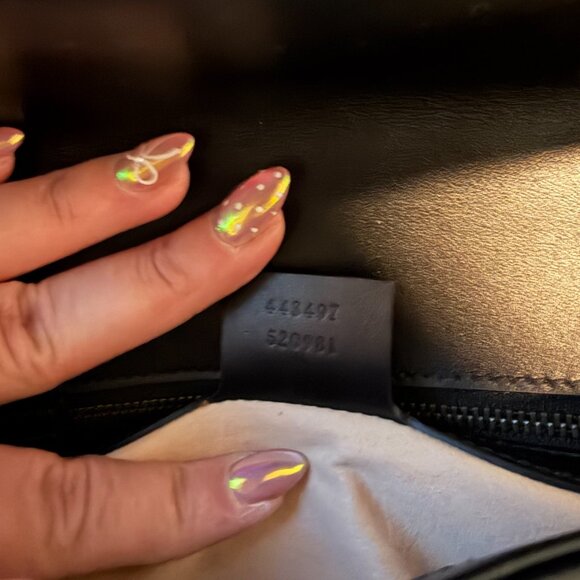 Gucci Marmont Medium Shoulder Bag - Black - Picture 7 of 7